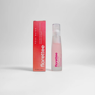 Florettee Rose Water Fusion 100ml with product packaging